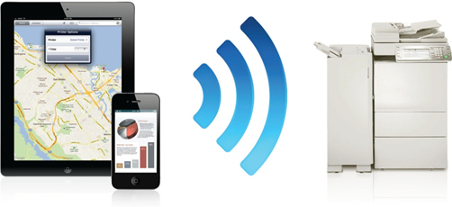EFI PrintMe wireless printing iPad-iPhone