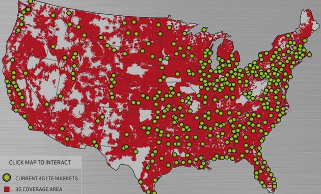 Verizon beats its 4G target early: <br>will cover 417 markets by Oct. 18