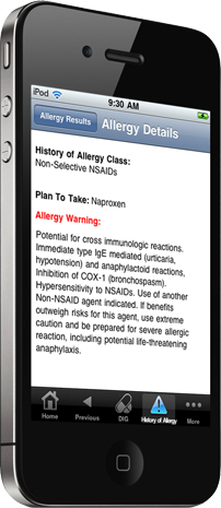 PEPID PCP drug reference iPhone