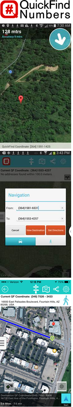 Harbinger Systems QuickFind navigation app