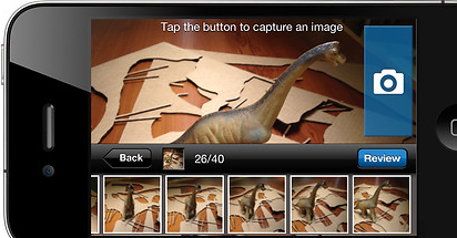 Autodesk 123D Catch 2.0 for iOS lets you take 3D photos