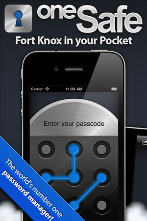 Lunabee oneSafe password manager iPhone