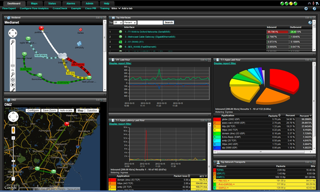 Plixer Scrutinizer threat detection