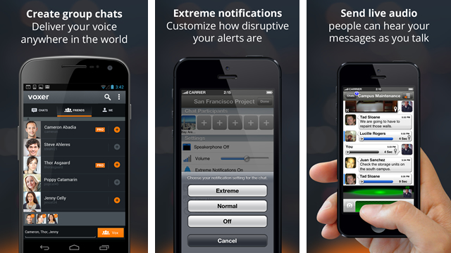 Voxer app features