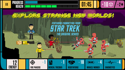 “Star Trek Trexels” boldly goes to the App Store