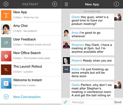 Autodesk Instant messaging app<br>gets down to business on Android & iOS