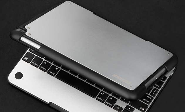 CruxCase iPad Air keyboard case rotates 360°, <br>looks like a MacBook