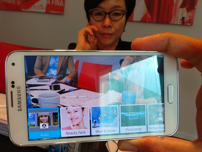 Samsung Galaxy S5 camera modes