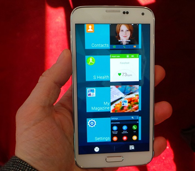 Samsung Galaxy S5 multitasking