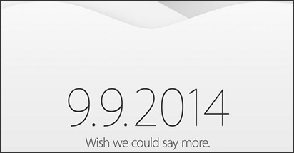 Apple iWatch & iPhone 6 coming September 9