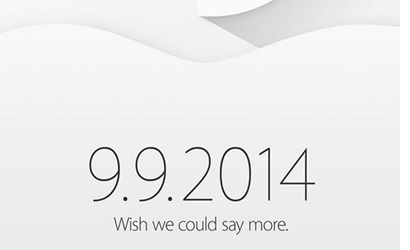 Apple iWatch iPhone 6 invite 2014-9-9