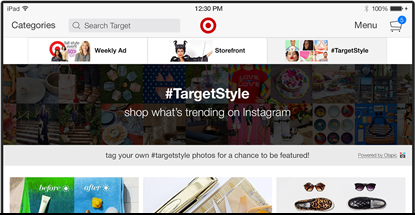 Target mobile app for iPad makes shopping fun