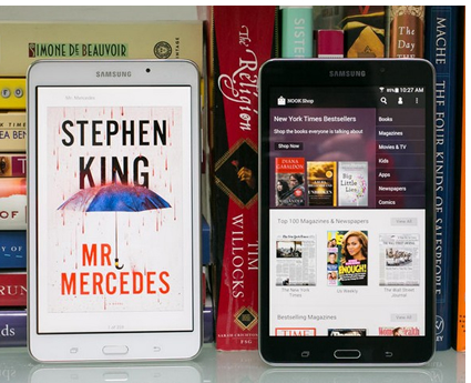 Barnes-Noble Galaxy Tab 4 Nook books