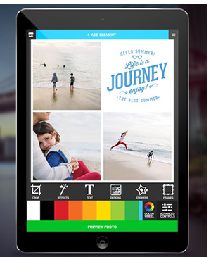 Photify photo editor app iPad