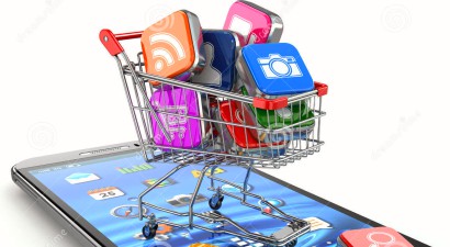 mobile customer service study shopping cart