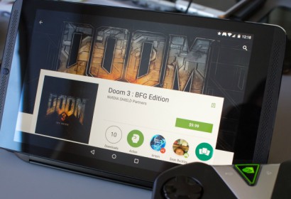 cloud gaming Doom-3 Shield-tablet