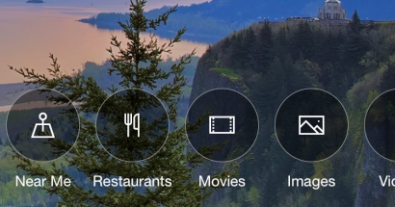 Bing for iPhone 6.0 home icons