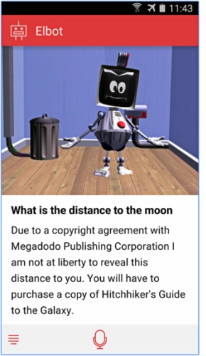 Elbot robot app Android