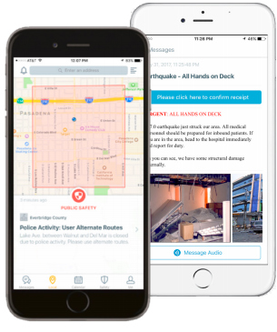 Everbridge mobile app public safety alerts