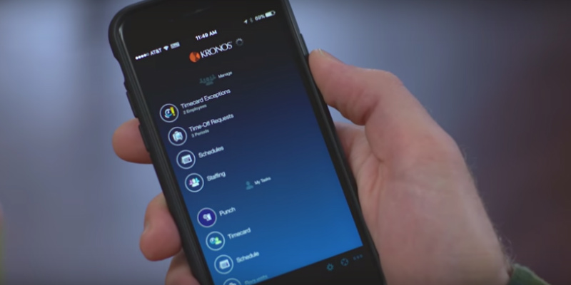 Kronos: Complete workforce management tools anyplace, anytime