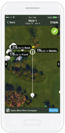 18Birdies golf app GPS+