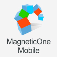 MagneticOne Mobile business card reader logo