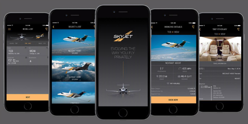 Skyjet: Your #1 private jet charter app