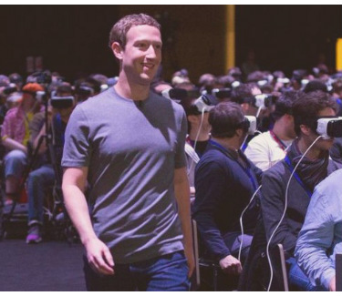 Facebook F8 2017 VR content demo Mark Zuckerberg