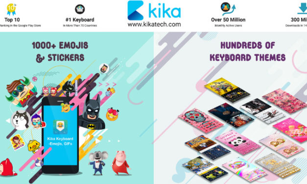 Kika Emoji Keyboard for Android hits top-seller ranking