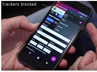 Firefox Focus Android incognito browser