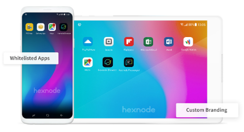 Hexnode mobile kiosk software