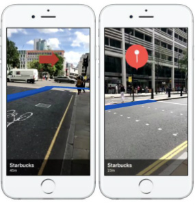 Apple ARkit AR navigation app