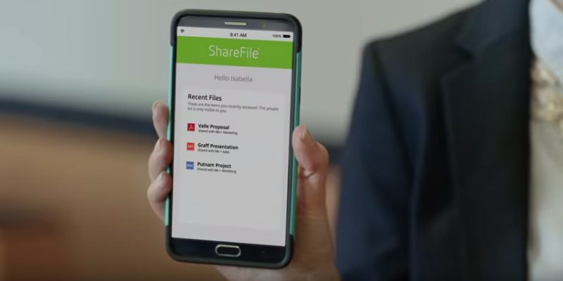 ShareFile delivers file sharing, collaboration, e-signing & more