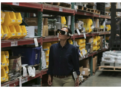Daqri AR smart glasses warehouse