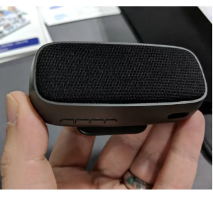 Samsung S-Ray portable speaker CES CNet