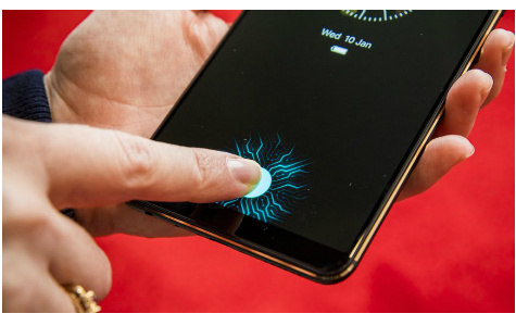 Synaptics under display fingerprint reader CES 2018 best phones tech