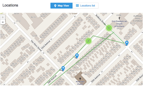 mSpy SMS tracker app iPhone Android location tracking