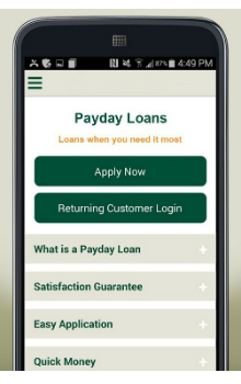 mobile payday loans app