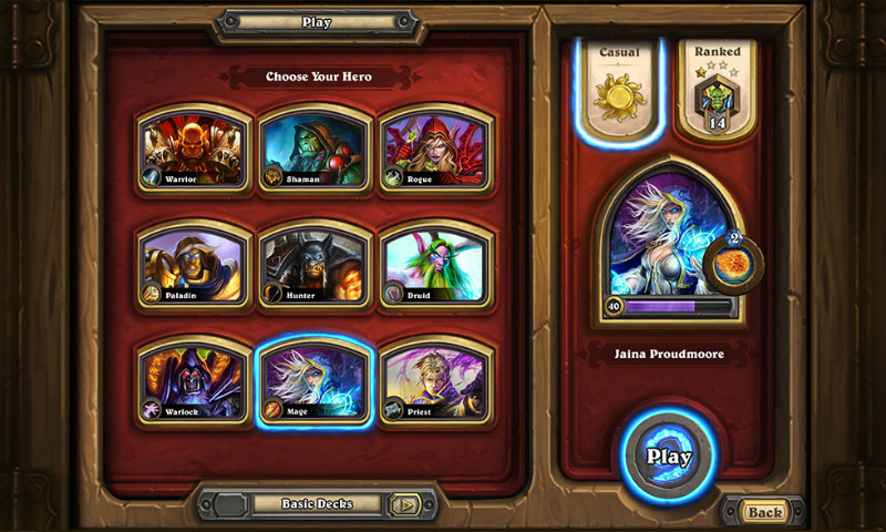 Hearthstone mobile & desktop card game casts a wide, magical spell