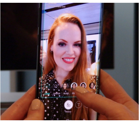 Galaxy S9 Sephora makeup TechRadar