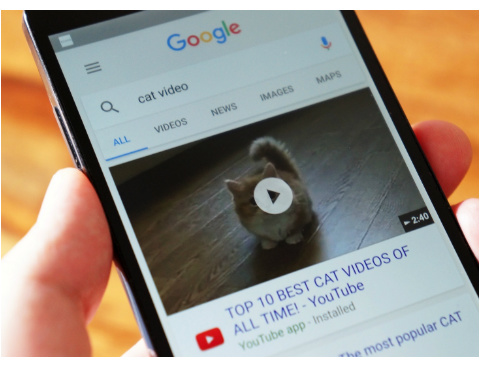 Google mobile search results video boxes mobile search rank tips
