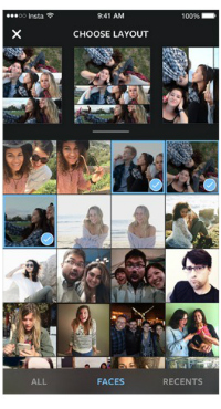 Instagram Layout collages app