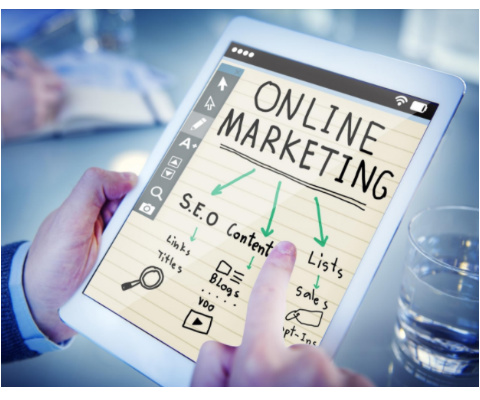 online marketing diagram