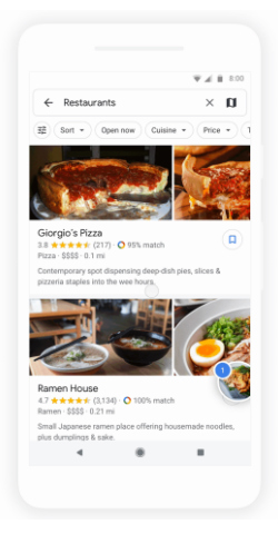 new Google Maps app 2018
