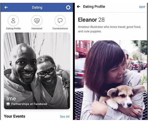Facebook Dating app preview