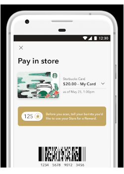 Starbucks app Starbucks leads mobile payments