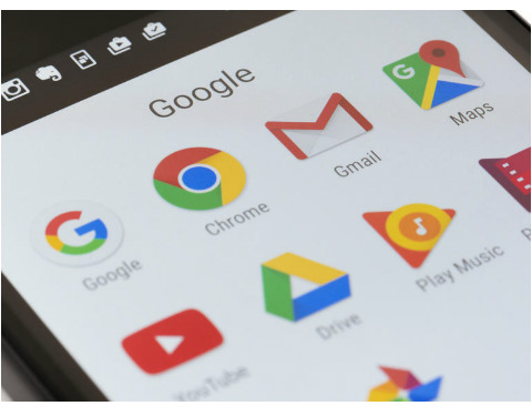 Google mobile apps drawer