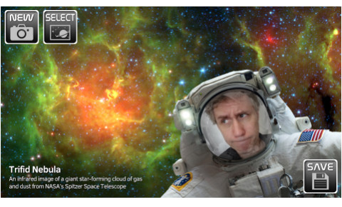 NASA Selfies app