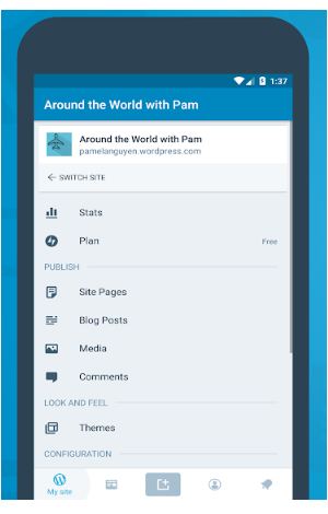 WordPress mobile app 2018