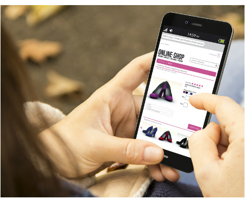 mobile shopping experience example